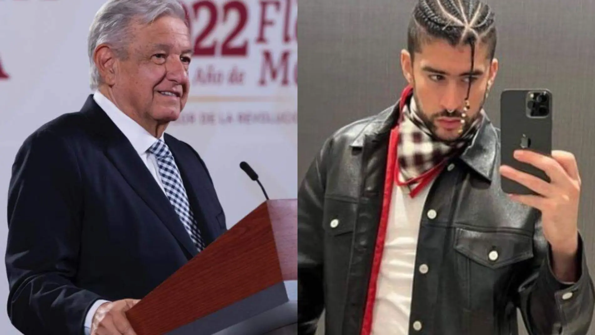 AMLO invita a Bad Bunny a dar concierto en CDMX